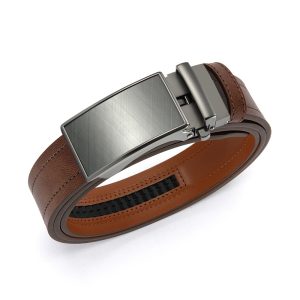 Men's Fashion Ratchet Belt Glamorous Alloy Buckle Adjustable 35mm Width Casual Versatile Halloween Costume Accessories Gift